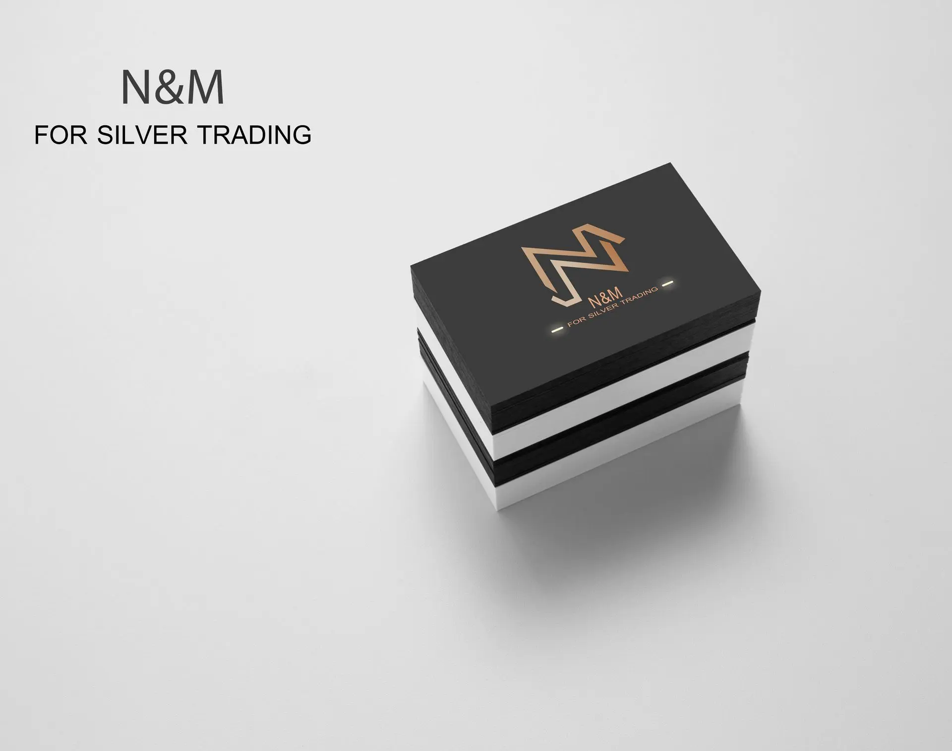 Logo for a jewelry, silver and gold shop in the best possible shapes